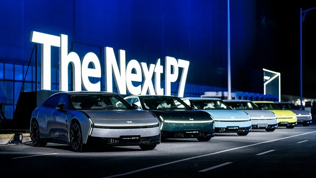 Xpeng Launches New P7 Electric Liftback in China