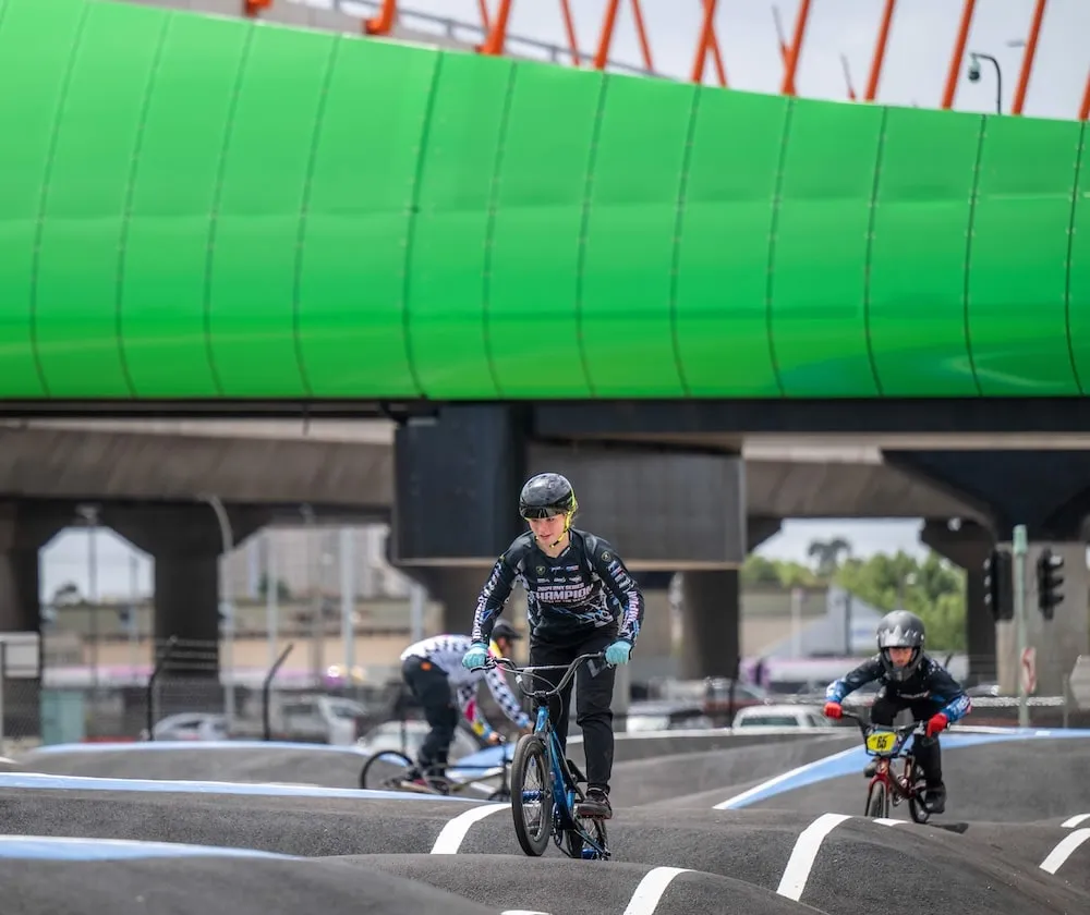 Jumps park opened beneath CityLink, West Melbourne