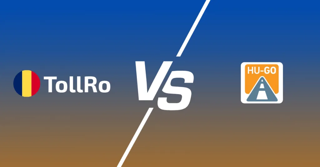 Comparison of Romania's TollRo and Hungary's HU-GO