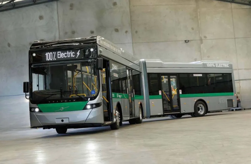 Australia’s first locally made electric articulated bus unveiled