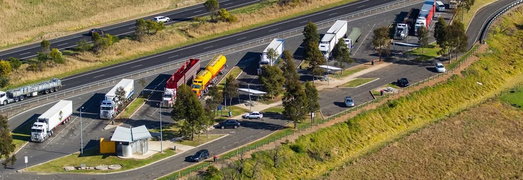 NSW installs green reflector sites on freight routes