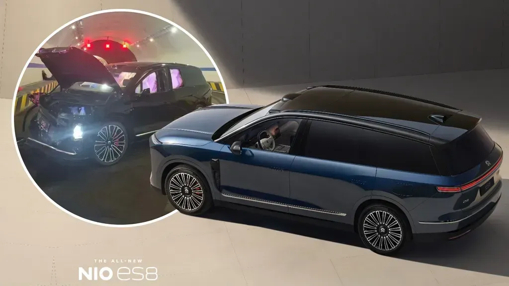 Third-Gen Nio ES8 Crashes Ahead of Market Launch