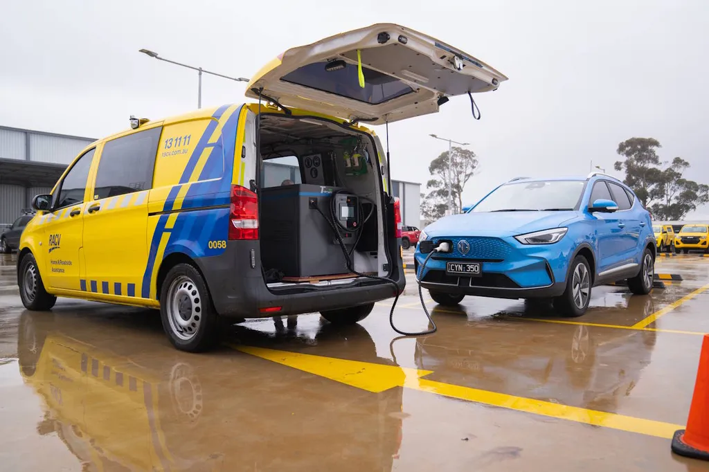 RACV to trial mobile DC fast charger for stranded EV drivers