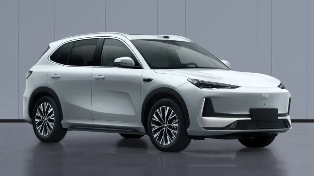 Geely updates EX5 with LiDAR, 114 hp increase