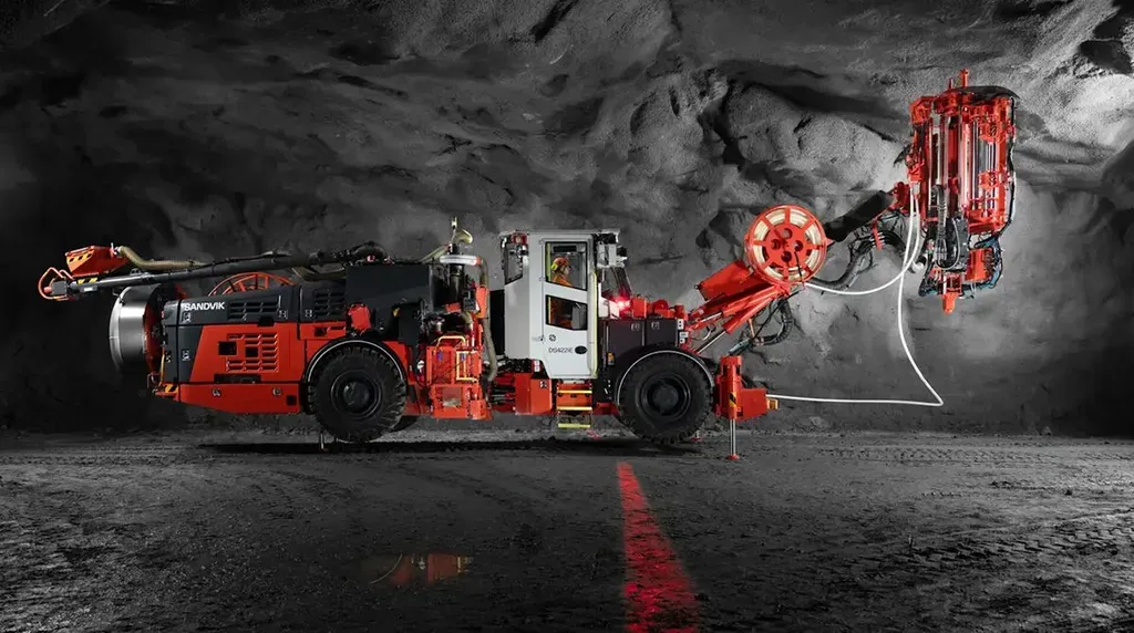 Sandvik Introduces Battery-Electric Cable Bolter for Mining