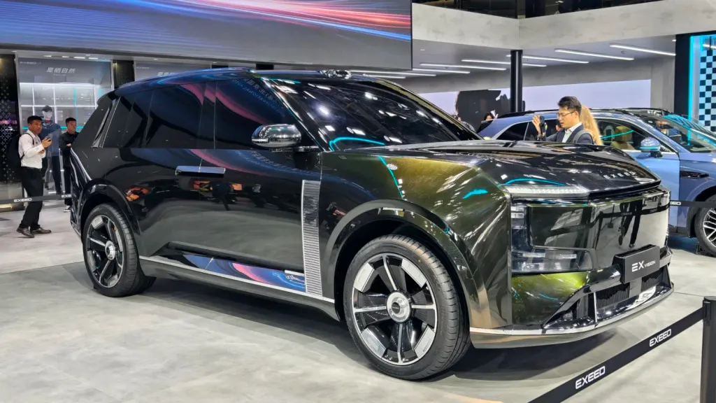 Exeed presents EX9 full-size SUV direction