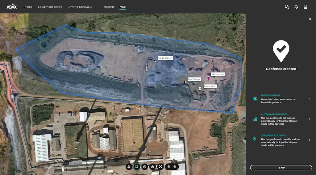 ABAX launches universal geofence for multi-asset tracking