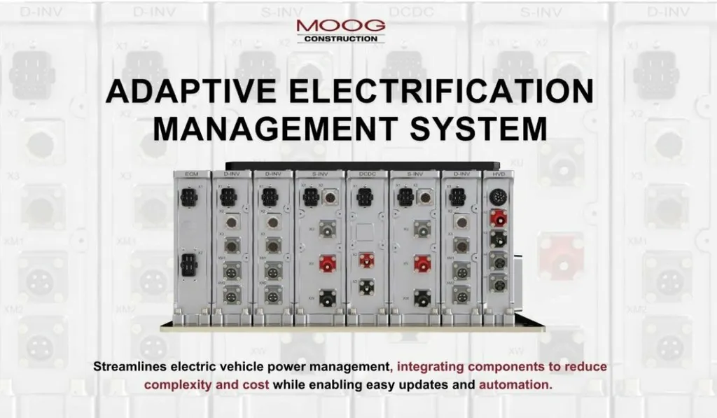 Moog unveils modular AEMS for construction EVs