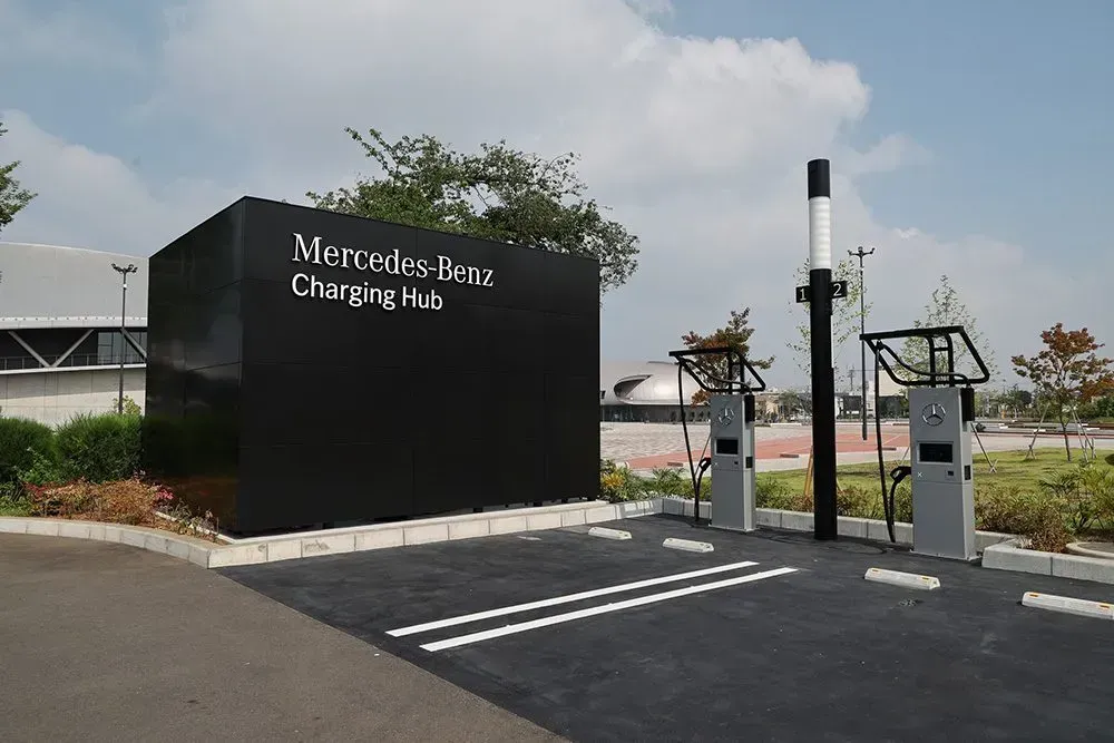 PowerX and Mercedes-Benz Open EV Charging Hub in Japan