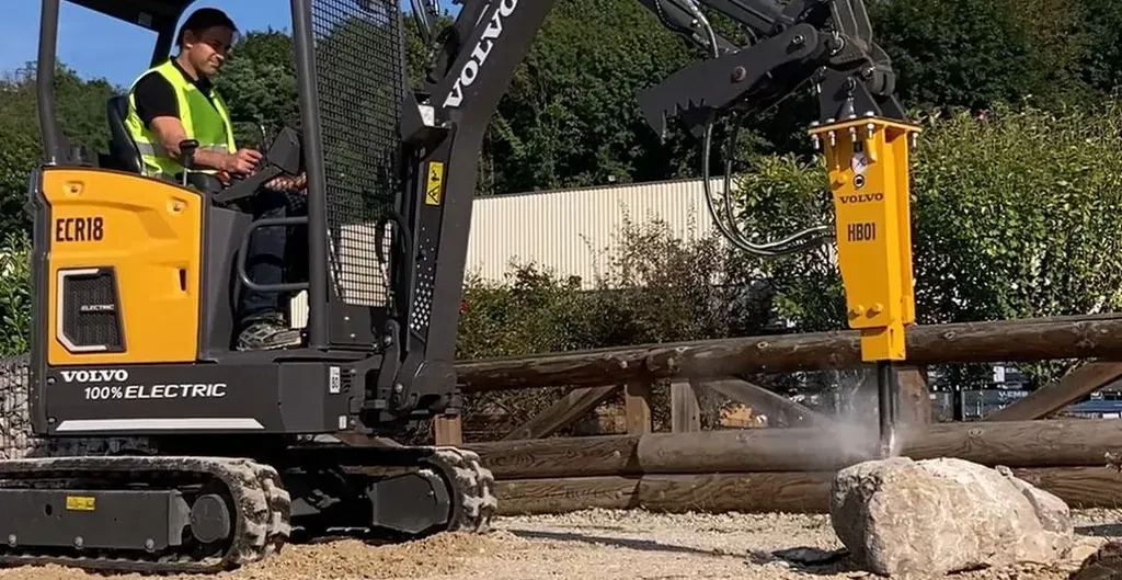 Volvo CE Launches New Hydraulic Breakers for Excavators