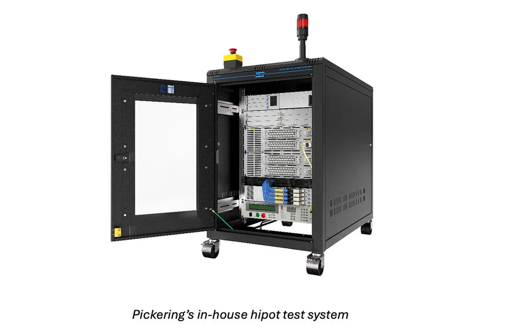 Reed relays for EV high-potential testing