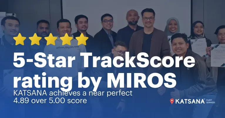 KATSANA awarded 4.89/5 MIROS TrackScore