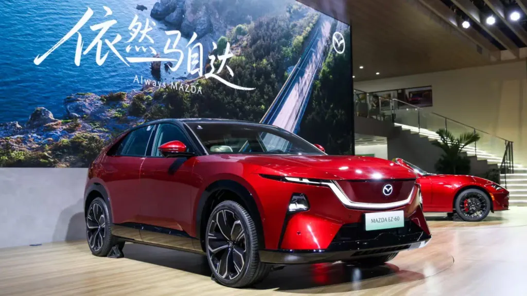 Mazda aims for JV to sell more NEVs than ICE cars