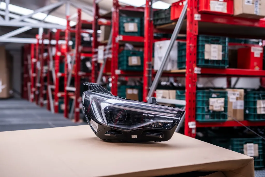 OEM headlights and taillights from dismantled vehicles