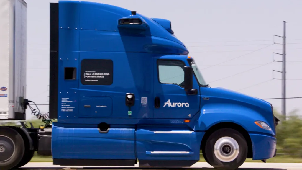 Aurora targets 200 driverless trucks and profitability by 2028