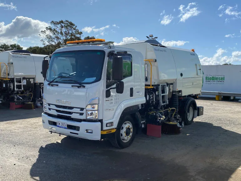 Geosecure develops AI route-optimisation tool for street-sweeper fleets